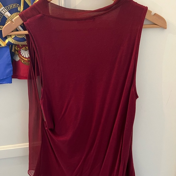 Massimo Dutti Women's Red Blouse Top - Picture 4 of 7